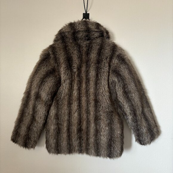 Vtg Petite (XS/S) Hansa Branta by Stearns Goose Down Coat - USA Made, faux fur - Picture 2 of 9